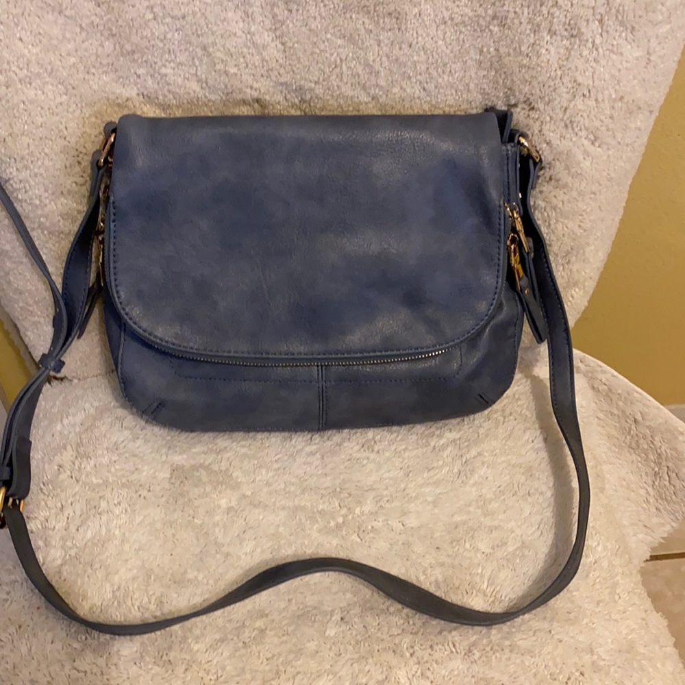 Miztique Distressed Crossbody Purse